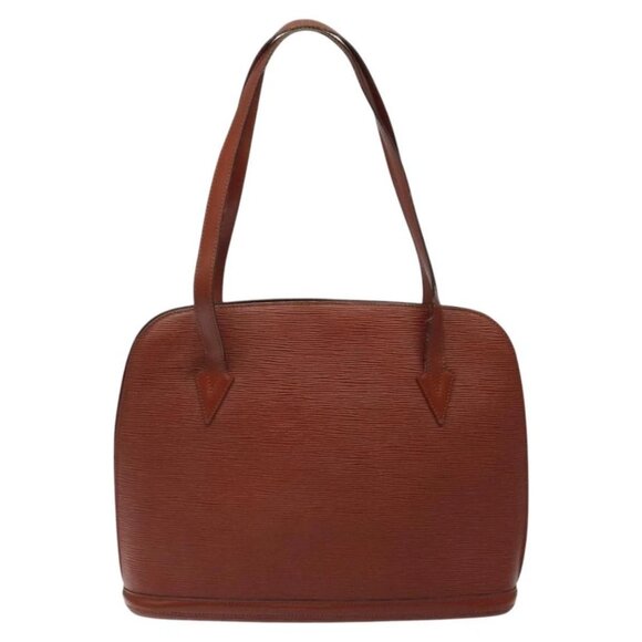 LOUIS VUITTON Epi Lussac Shoulder Bag Brown M52283 LV Auth 119810 - Picture 2 of 16